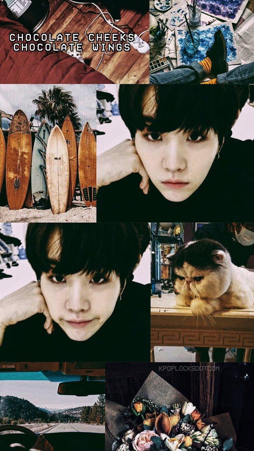 Kpoplocksdotcom on Twitter:, min yoongi aesthetic HD phone wallpaper ...