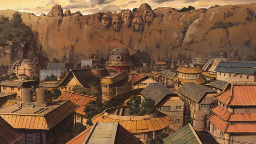 Hidden Leaf Village, Konohagakure HD-Hintergrundbild