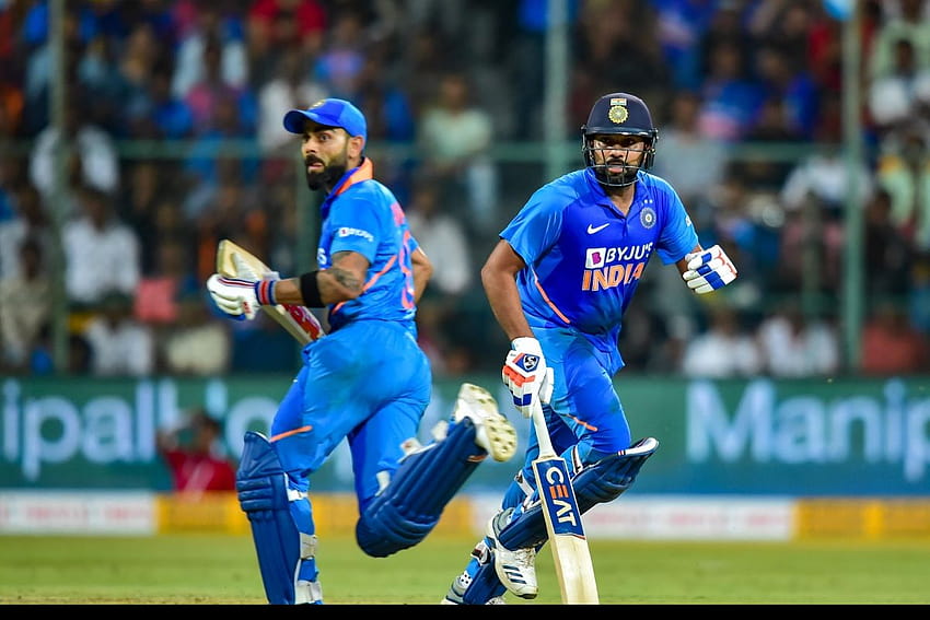 Virat Kohli vs Rohit Sharma: 두 명의 현대 ODI 거물이 어떻게 일치합니까?, Virat Kohli 및 Rohit Sharma HD 월페이퍼
