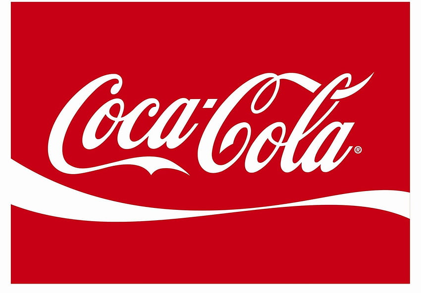 Logo Coca Cola 2020, segno coca cola Sfondo HD