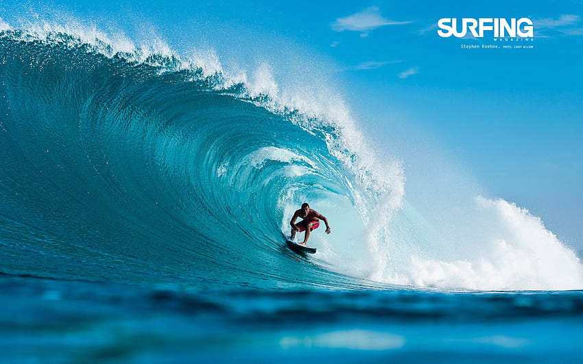 Surfen HD-Hintergrundbild