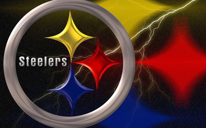 Steelers Flag Cool on Dog, steelers logo HD wallpaper