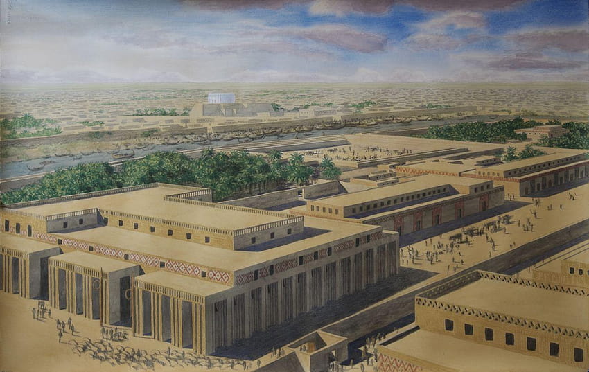 Kota Mesopotamia Kuno Wallpaper HD