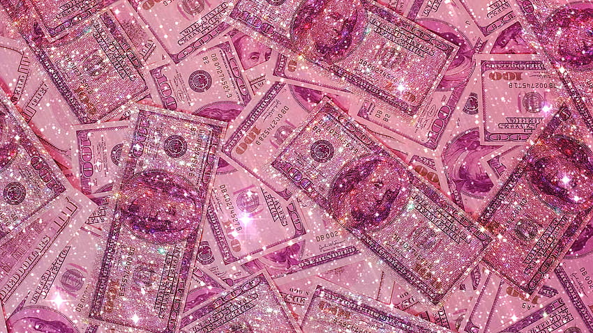 Uang Bling pada tahun 2021, uang merah muda Wallpaper HD
