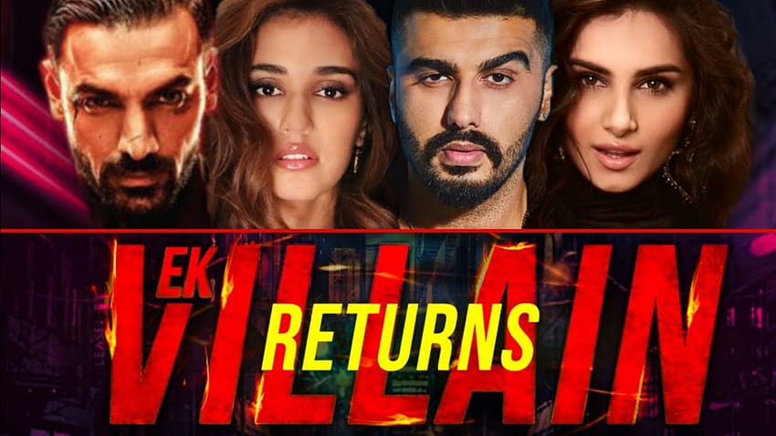 Ek Villain Returns starring John Abraham, Arjun Kapoor, Disha Patani and Tara Sutaria gets a release date, ek villain 2 HD wallpaper
