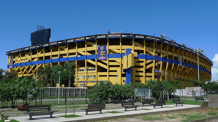 La Bombonera, стадион, Boca Juniors, Буенос Айрес, Аржентина HD тапет