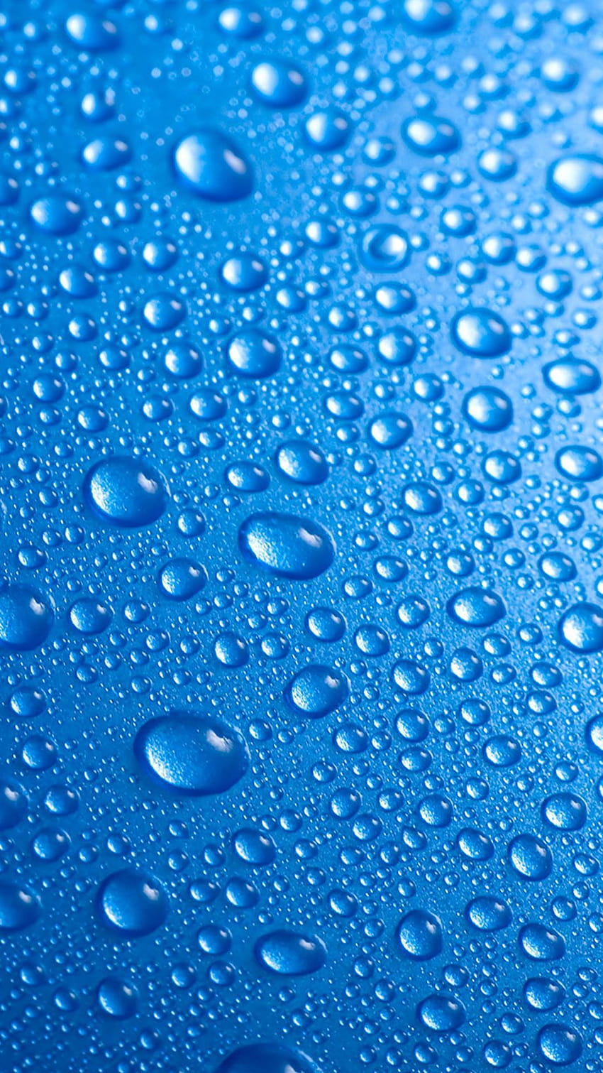 Gotas de água azul, gotas de água para iphone Papel de parede de celular HD