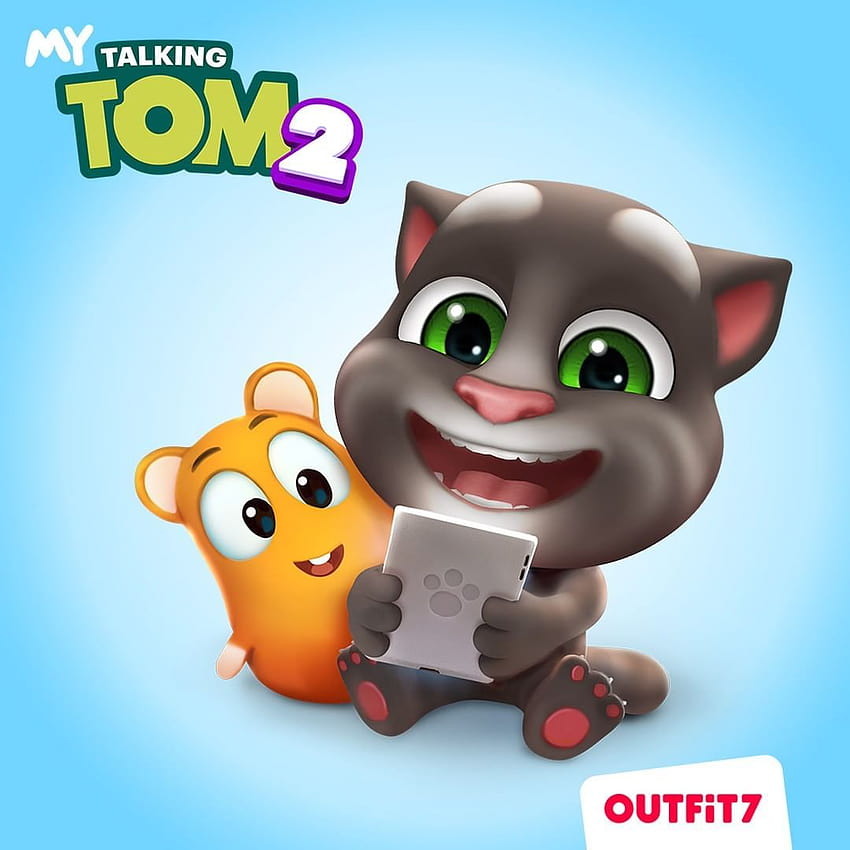 My friend @RosannaPansino is playing the NEW GAME, my talking tom 2 HD phone wallpaper