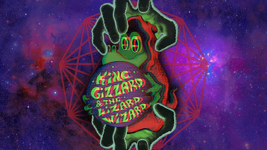 King Gizzard  The Lizard Wizard Chicago Salt Shed June 111213 2023  Poster  Custom prints store  Tshirts mugs face masks posters