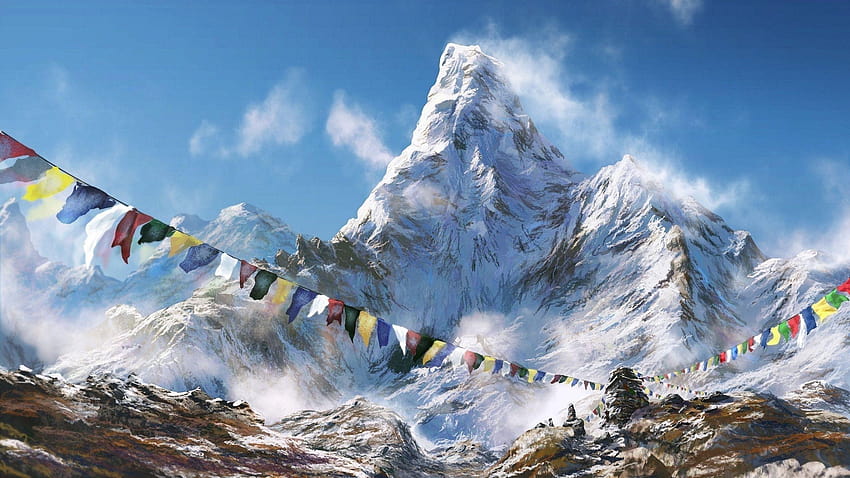 Himalayas HD wallpaper