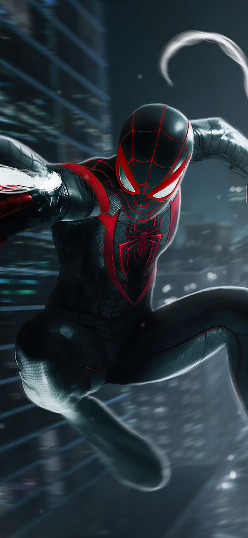Marvels SpiderMan Miles Morales Logo Wallpaper HD Games 4K Wallpapers  Images and Background  Wallpapers Den