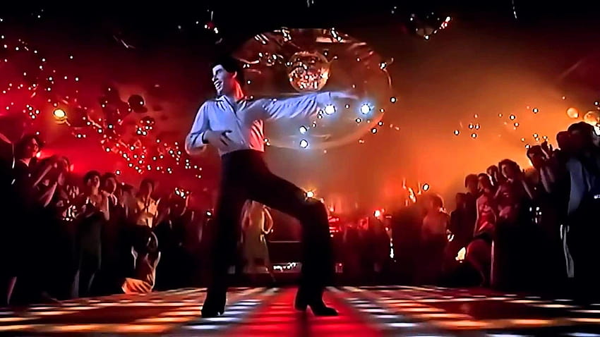Saturday Night Fever Dancing HD-Hintergrundbild