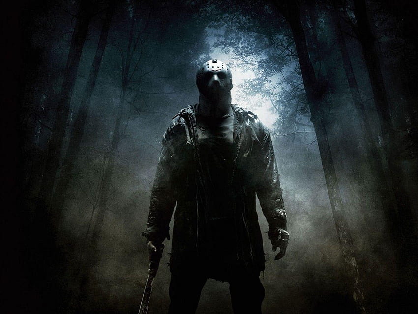 Horror Forest Mist Jason Friday the 13th Killers 1600x1200, todos os assassinos de filmes de terror papel de parede HD