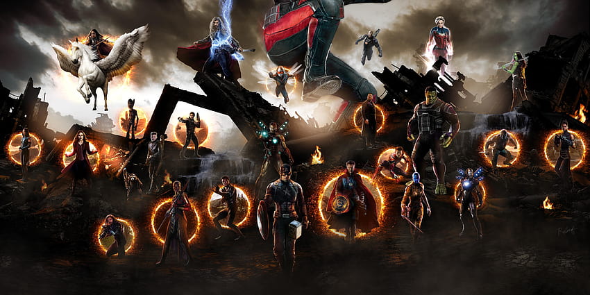 Avengers Endgame Final Battle Scene, Movies, avengers pc HD wallpaper