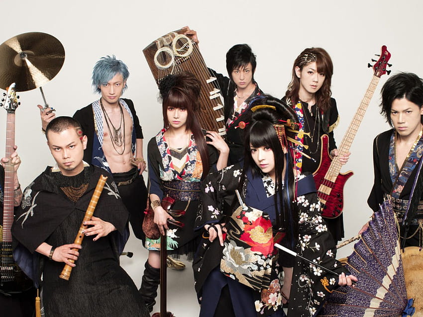 Wagakki Band brings their Japanese rock ...revolt.tv HD wallpaper