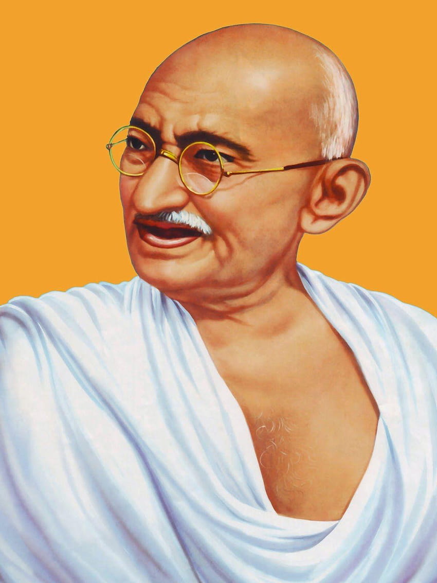 Mahatma Gandhiji pełny i Tapeta na telefon HD