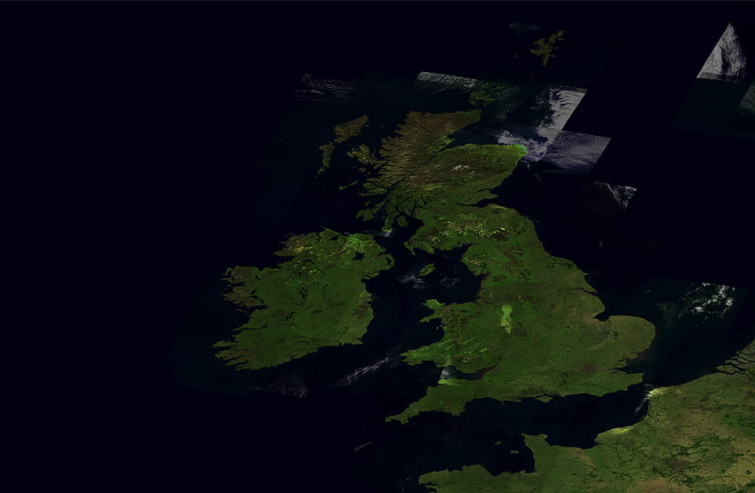 4 îles britanniques, carte de l'angleterre Fond d'écran HD