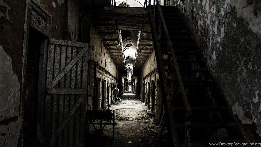 Altes Gefängnis. : Hintergründe HD-Hintergrundbild