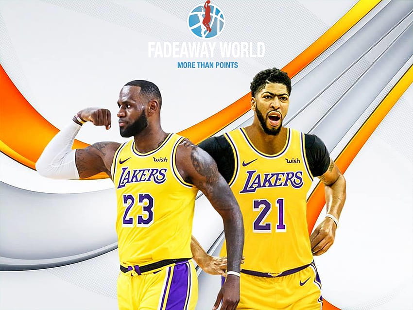 Anthony Davis Says LeBron James Was His Favorite Player Growing Up, anthony davis lakers HD wallpaper