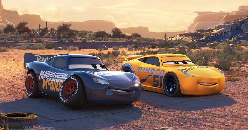 Cars 3': Lightning McQueen이 새로운 페인트 작업을 받은 이유, 멋진 허드슨 말벌 HD 월페이퍼