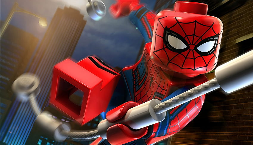 1336x768 Lego Spiderman Homecoming Laptop , Backgrounds, and HD wallpaper
