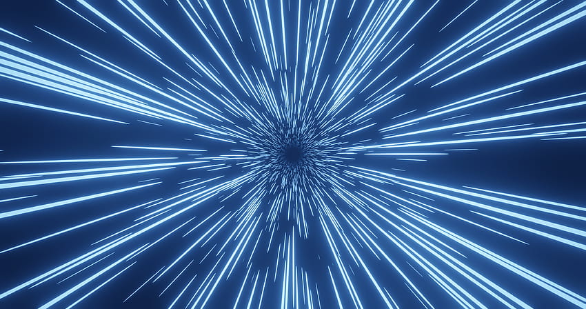 Hiperespacio de Star Wars fondo de pantalla