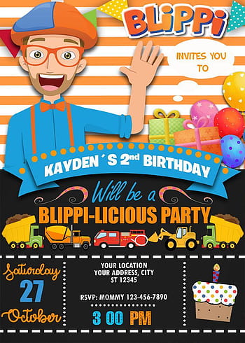 72 Inspiración blippi ideas  3rd birthday parties 2nd birthday parties  birthday party themes