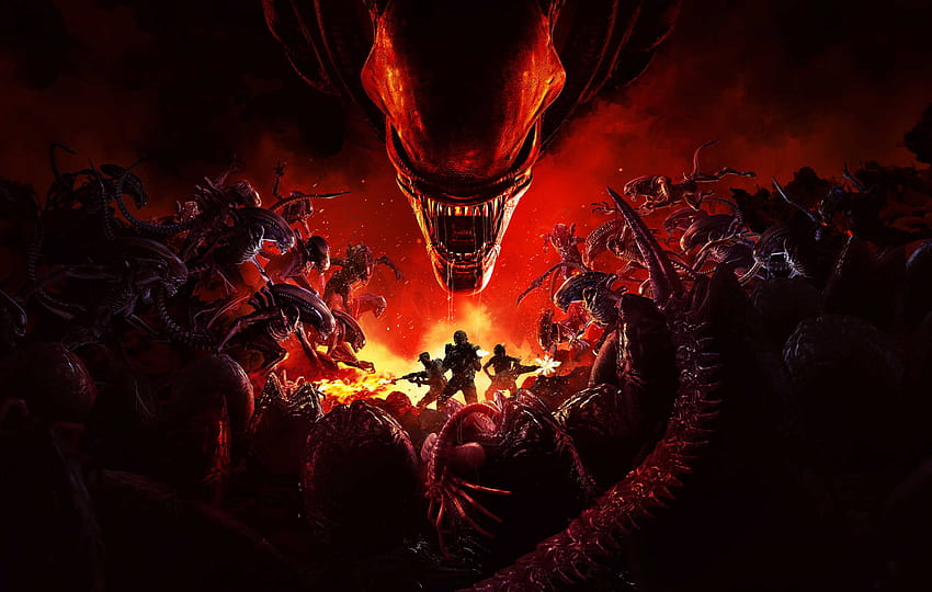 'Aliens: Fireteam Elite' review: a terrible 'Aliens' game but an excellent co HD wallpaper