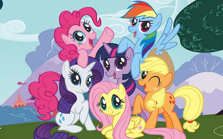 My Little Pony, ponies HD wallpaper
