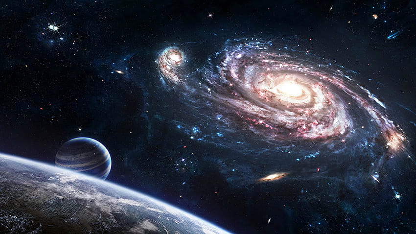 Ultra Galaxy จักรวาลพีซี วอลล์เปเปอร์ HD