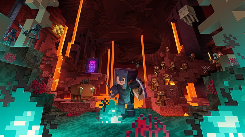 Minecraft updates: The latest Java and Bedrock patch notes, minecraft netherite HD wallpaper