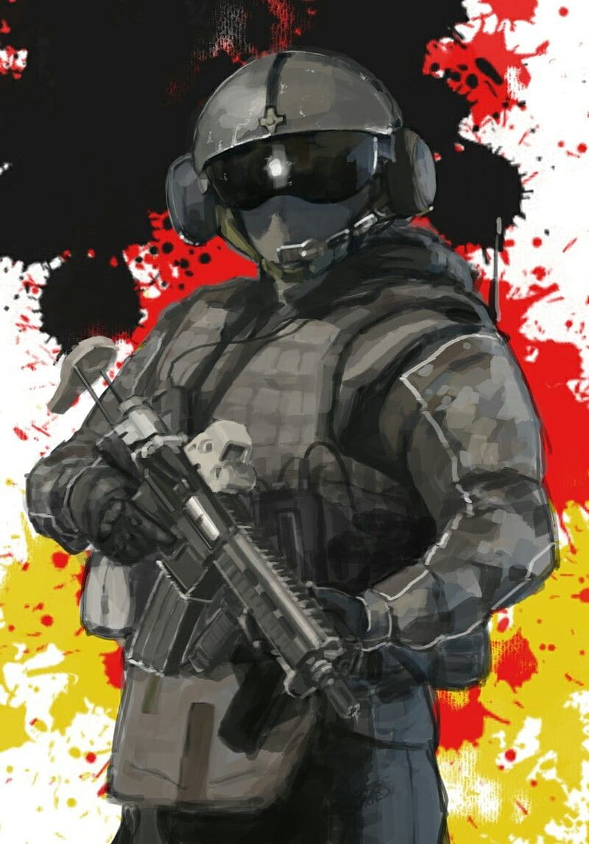 Jäger, r6 jager HD phone wallpaper