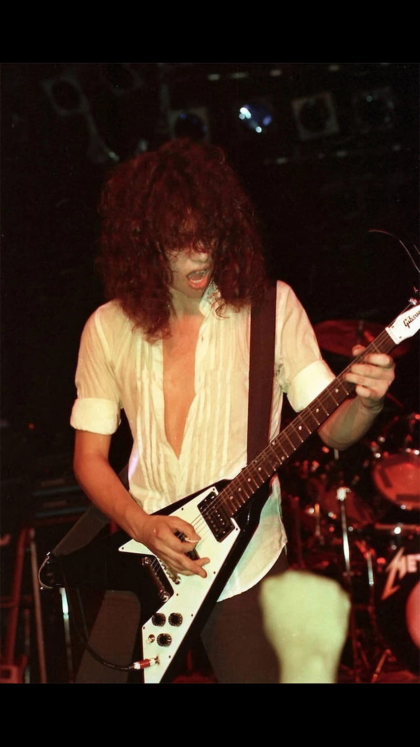 Horváth Lívia über Metallica ♥, Kirk Hammett Telefon der 80er Jahre HD-Handy-Hintergrundbild