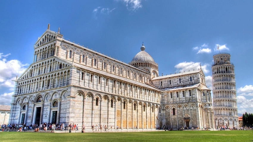 Leaning Tower Of Pisa HD wallpaper