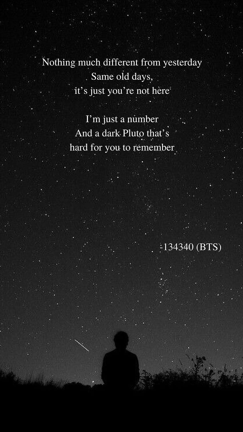 BTS Lyric Quotes on Dog, rm inspirational quotes HD phone wallpaper