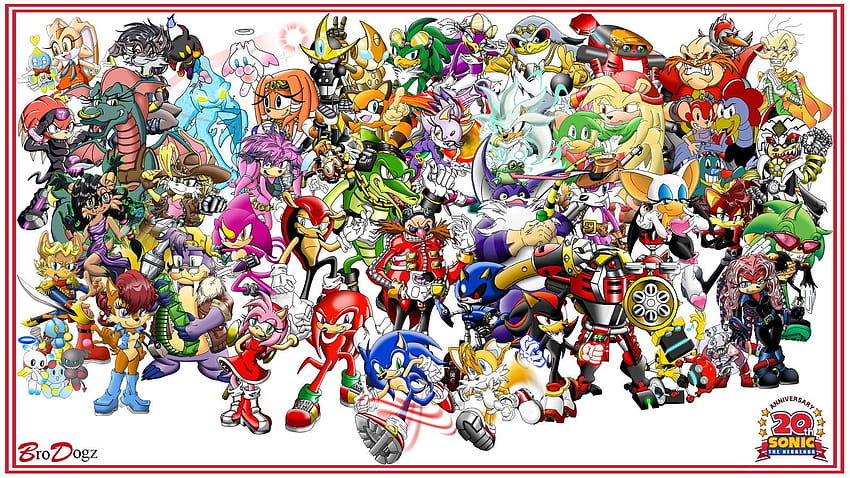 100 Sonic Characters Wallpapers  Wallpaperscom