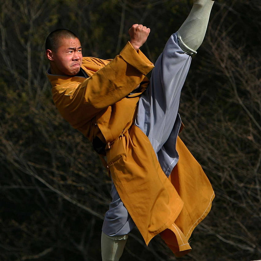 Biksu Shaolin, kuil shaolin wallpaper ponsel HD