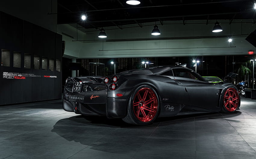 2016 Adv1 Wheels Pagani Huayra Rear, pagani huayra bc HD wallpaper