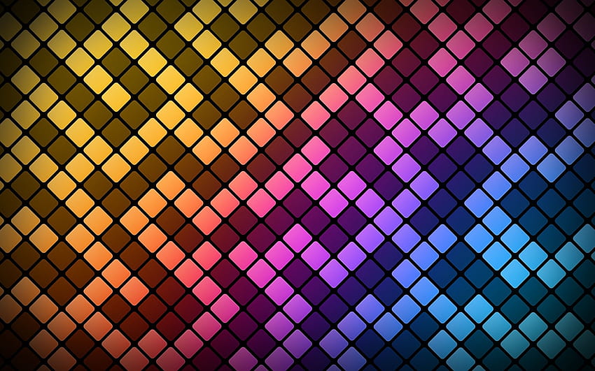 Best 5 Square on Hip, abstract colors pattern HD wallpaper