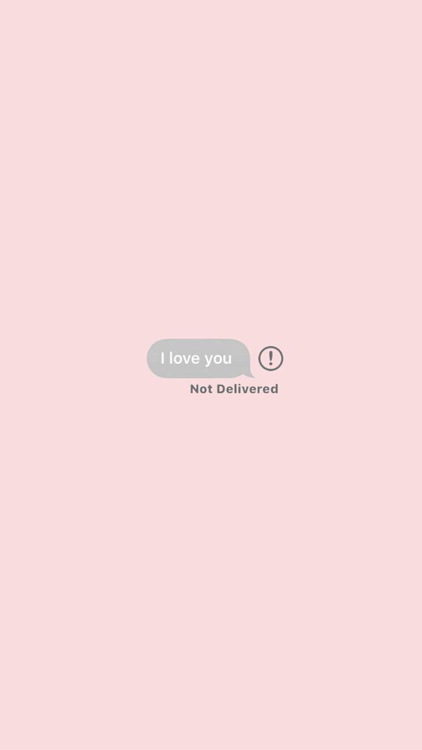 I love you., aesthetic not loved grunge HD phone wallpaper | Pxfuel