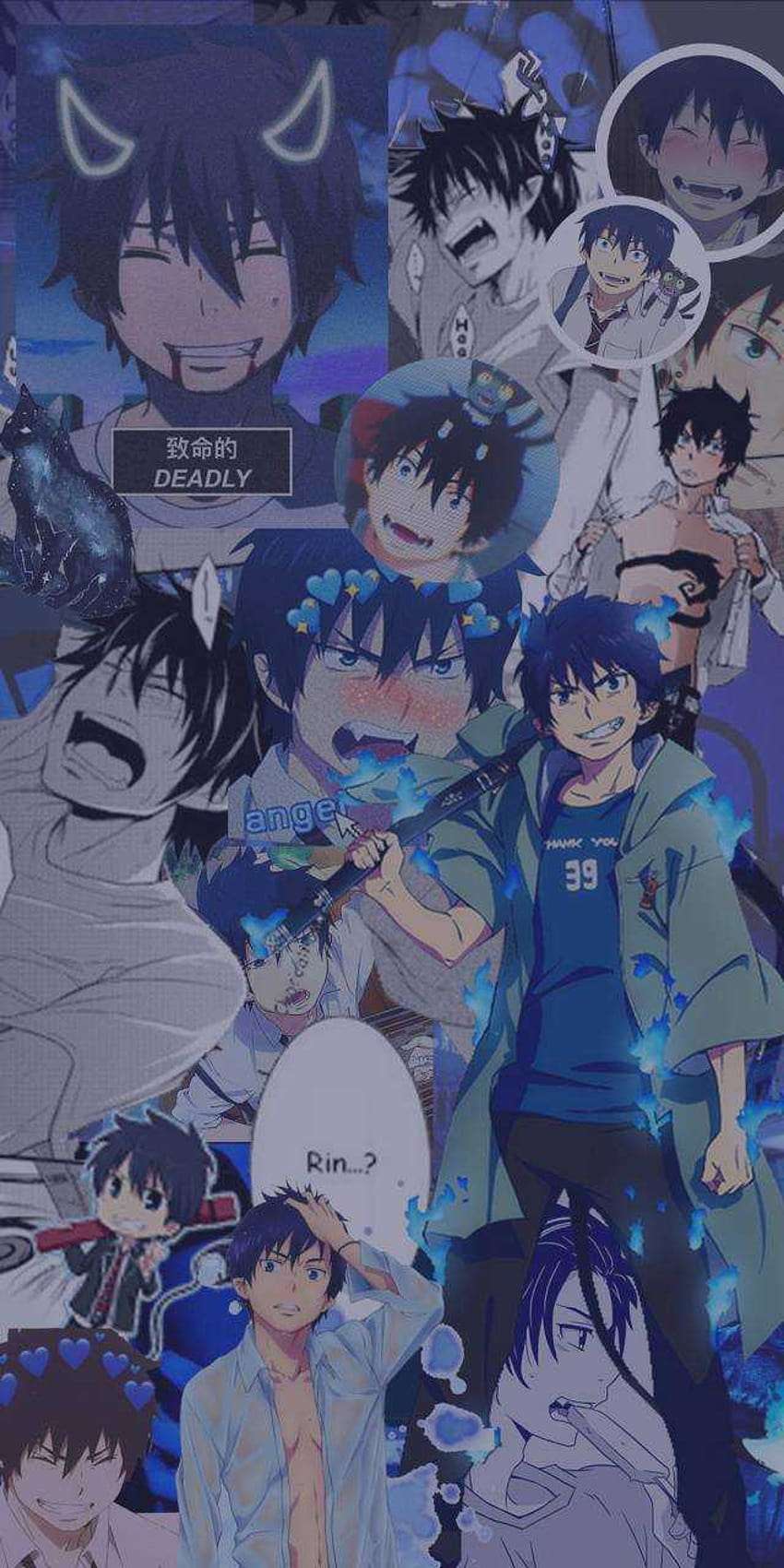 Blue Exorcist Iphone Sad Profile Pics Anime 1334560 [1080x1920