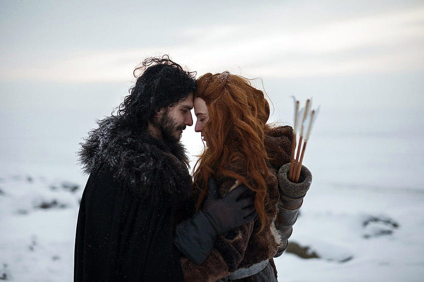 Game of Thrones Jon Snow und Ygritte HD-Hintergrundbild