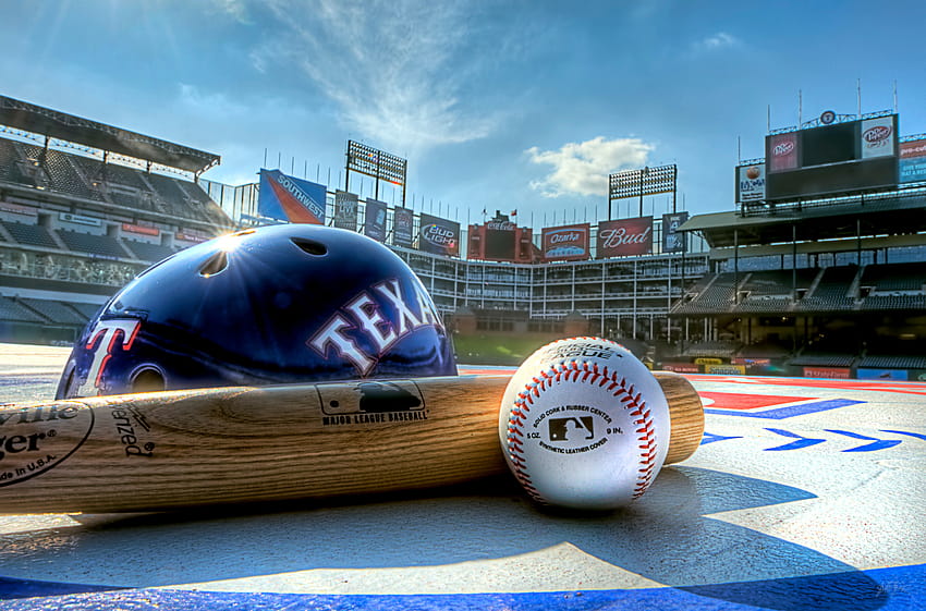 MLB Texas Rangers Helmet Baseball . HD wallpaper
