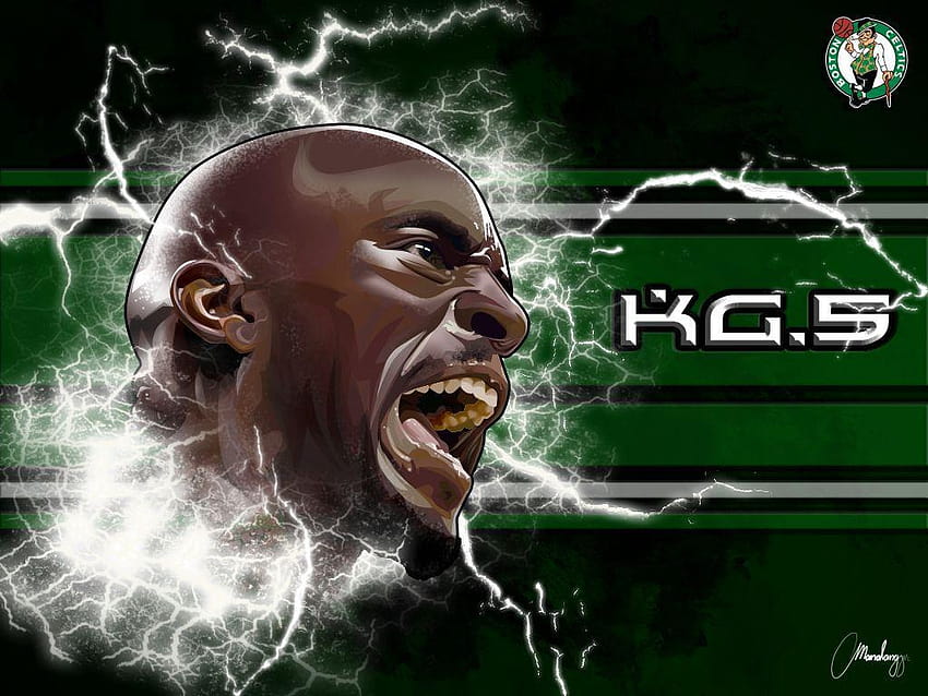 Kevin Garnett Cartoon HD wallpaper | Pxfuel