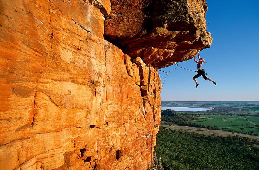 rock kızı tırmanıcı uçurum, 4000x2623, Cliffhanger filminden bir kare HD duvar kağıdı