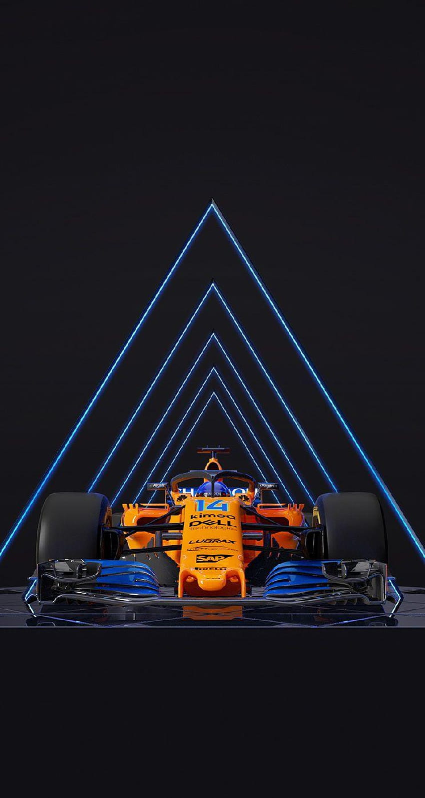 Макларън Формула 1 – официален уебсайт, Фернандо Алонсо 2018 HD тапет за телефон