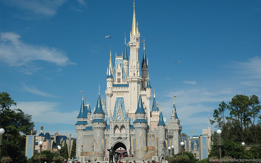 Kastil Disney, kastil cinderella dunia disney Wallpaper HD