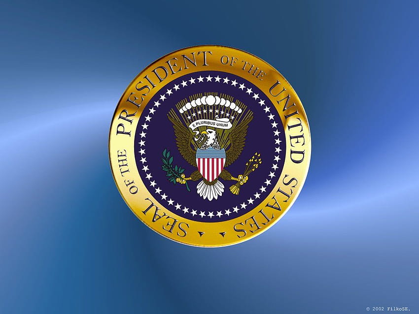5 Presidencial, sello de la casa blanca fondo de pantalla