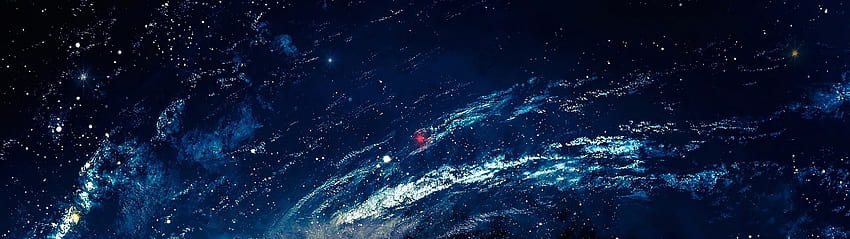 Latar Belakang Bintang Ruang Galaksi, ruang 5120x1440 Wallpaper HD
