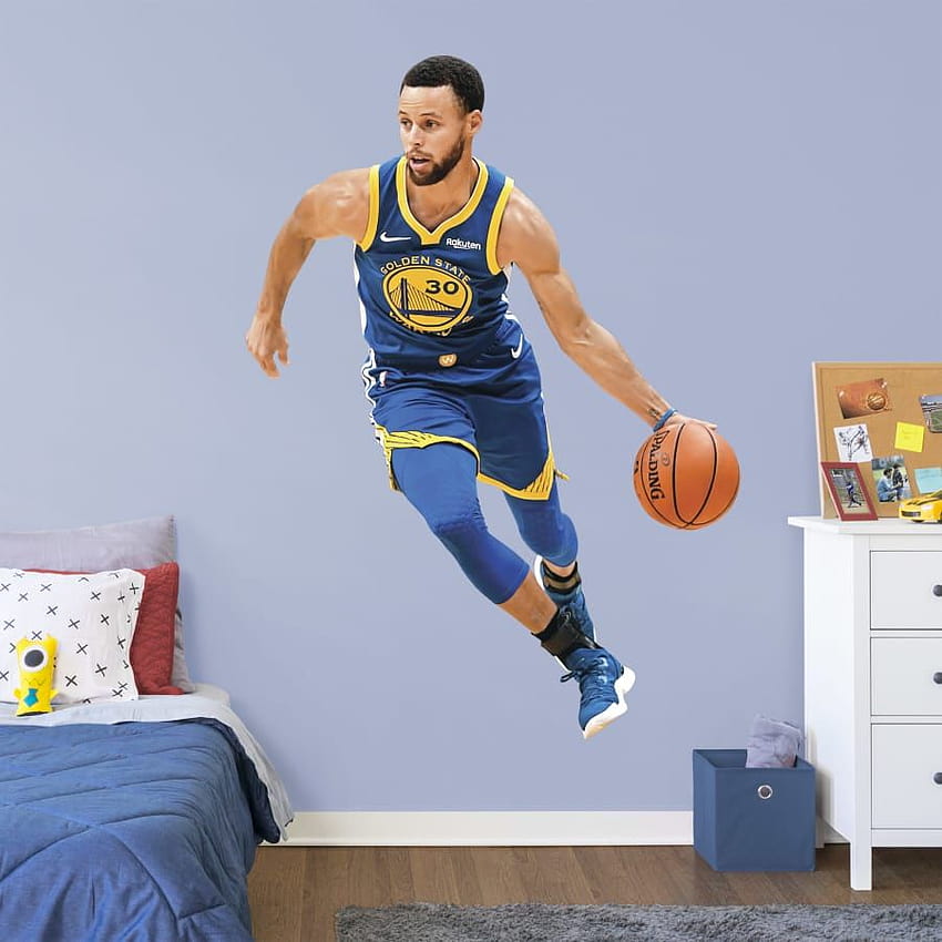 Basketball Wall Decals & Graphics, steph curry and lebron red and blue HD phone wallpaper